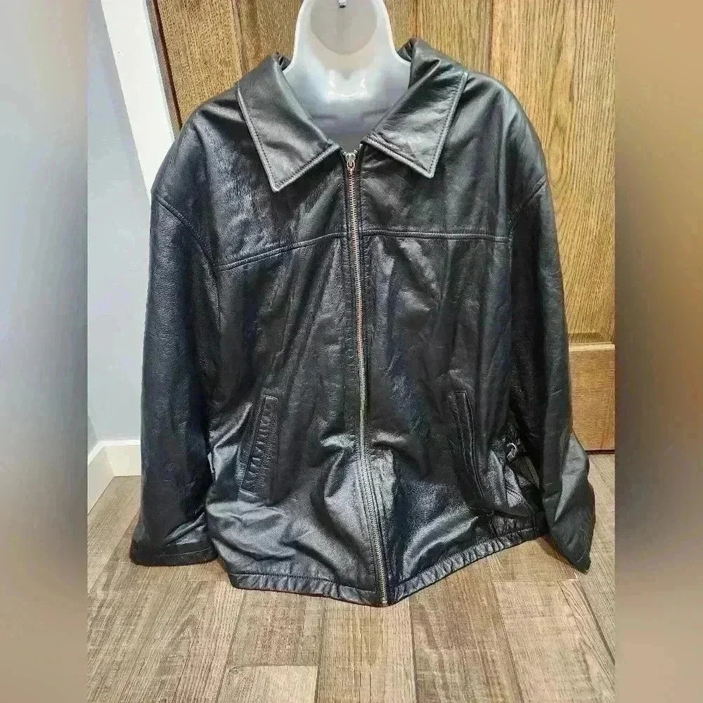 Men's 1X M. Julian Leather Jacket Black